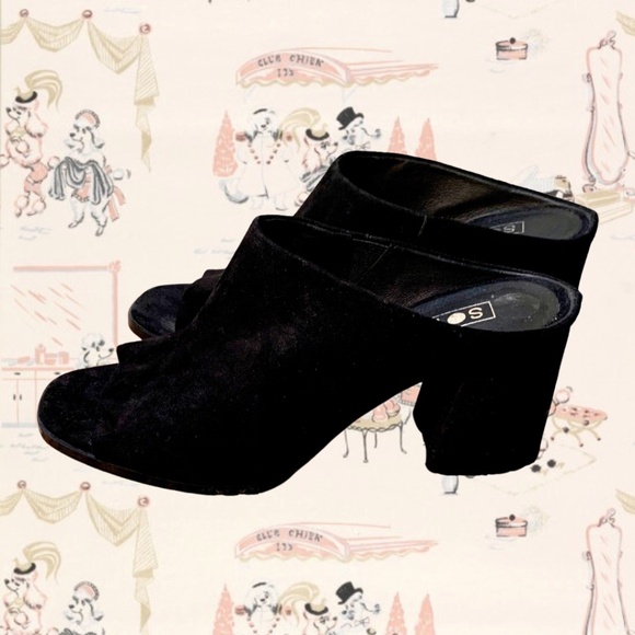 Sol Sana Suede Marc Mules - Picture 6 of 7